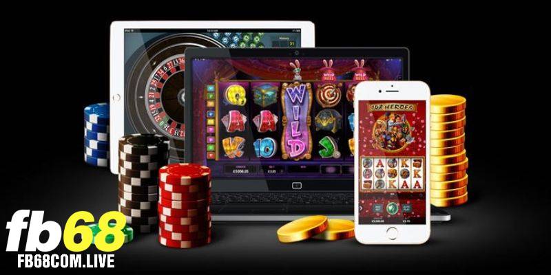 Sảnh chơi casino hấp dẫn tại FB68