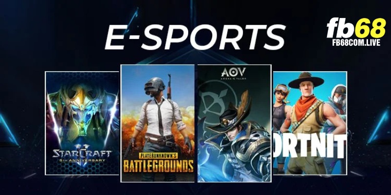 Có nhiều bộ môn Esports tại chuyên mục