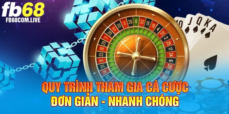 Thao tác tham gia cá cược tại FB68 đơn giản nhanh chóng